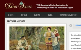 Depot Square WordPress Website V2.0