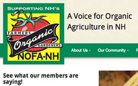 Northeast Organic Farming Association of New Hampshire WordPress Website